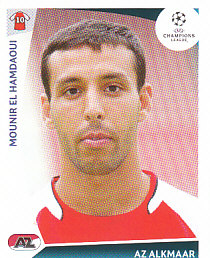 Mounir El Hamdaoui AZ Alkmaar samolepka UEFA Champions League 2009/10 #511